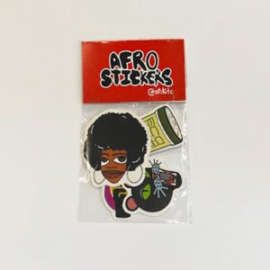 paquete pegatinas afro